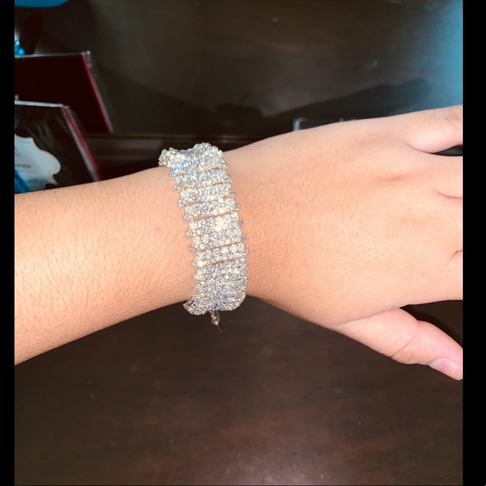 Rhinestone bracelet
